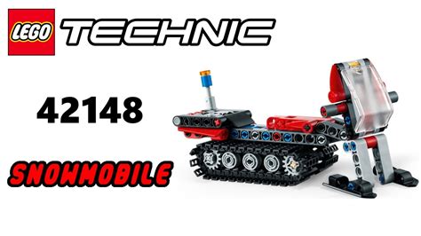 LEGO TECHNIC 42148 SNOWMOBILE | Instructions 3D - YouTube