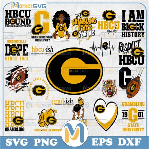 21 Files Grambling State Football Team Svg, Grambling State - Inspire ...