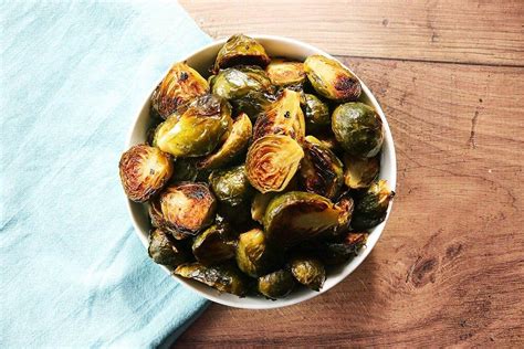 Garlic Roasted Brussels Sprouts - Simply Happenings