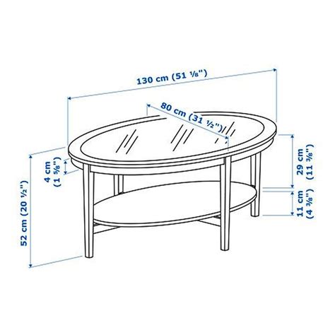 MALMSTA coffee table black-brown (602.611.84) - reviews, price, where to buy