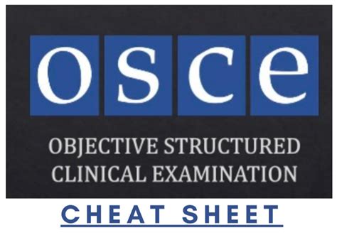 Master Your Medical Physical Exam / OSCE Cheat Sheet / Digital Download - Etsy