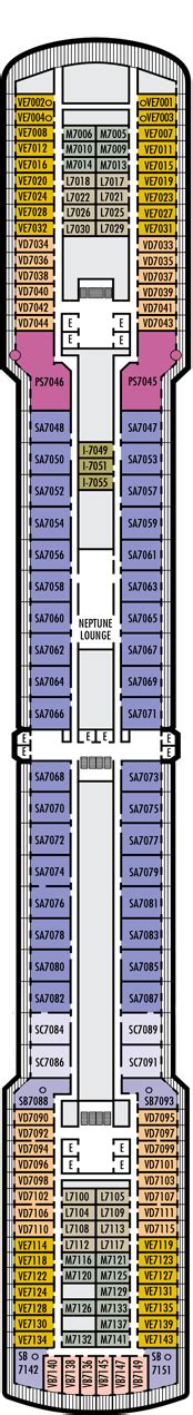 Westerdam Deck plan & cabin plan