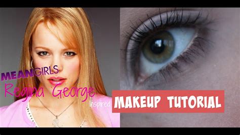 Regina George Inspired Makeup Tutorial - YouTube