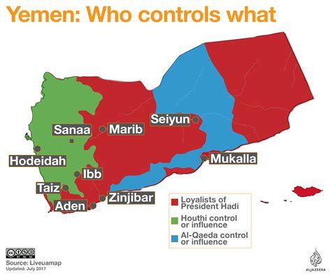 Yemen conflict: Who controls what | Yemen | Al Jazeera