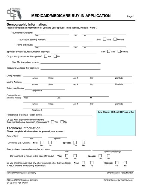 Florida medicaid application: Fill out & sign online | DocHub