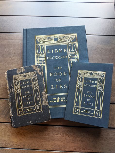 Book of Lies Keep Silence Edition Now Available – Zero Equals Two!