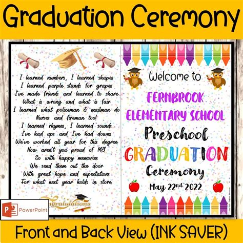 Graduation Program Template