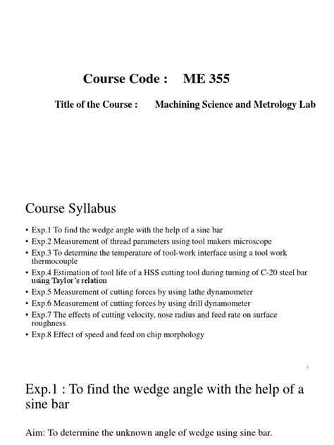 Sine Bar PDF | PDF | Tools | Mechanical Engineering