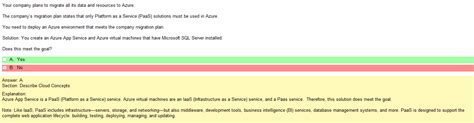 Azure AZ-900 - Microsoft Q&A