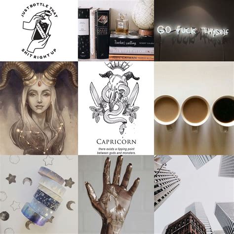 Capricorn aesthetic | Capricorn aesthetic, Capricorn moon, Capricorn