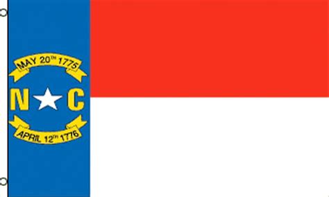 North Carolina State Flag - State Flags - North Carolina FlagFlagpoles, Flags, Mounts, Lights ...