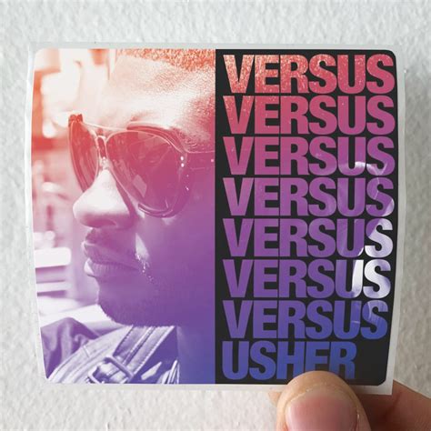 Usher Versus Album Cover Sticker