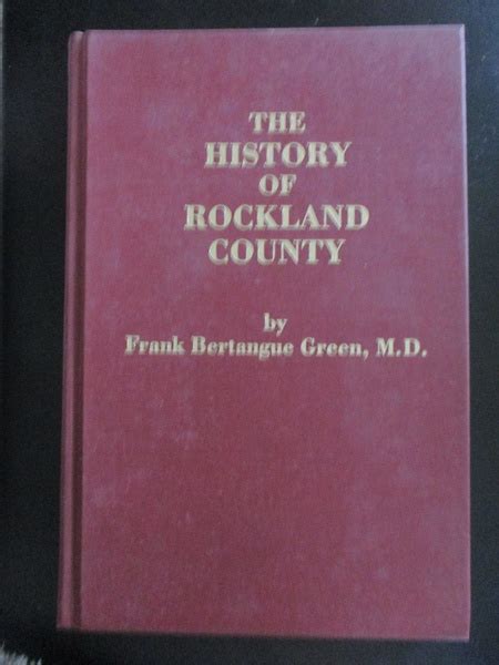 The History Of Rockland County New York