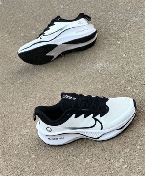 Benzer Shoes | Nike Zoom X Running Shoes For Mens White Black