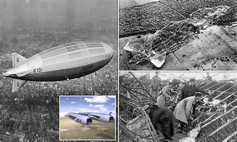 How crash of R101 airship in 1930 ended Britain’s grand plans ...