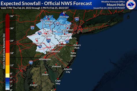 N.J. weather: Latest snow and ice forecast, winter storm advisories ...