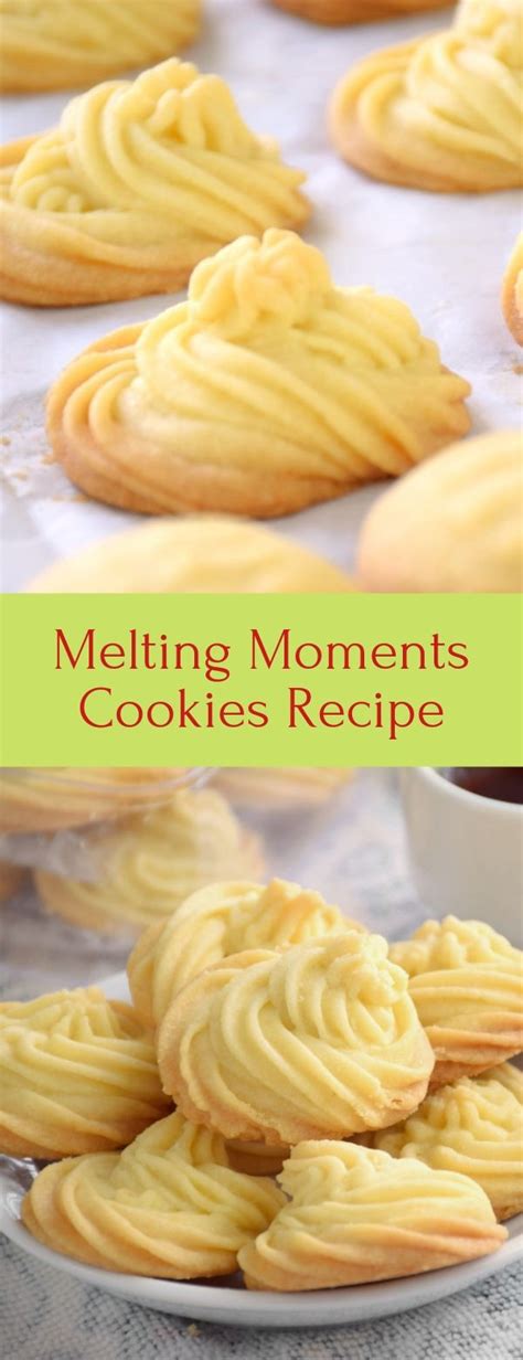 Melting Moments Cookies Recipe - Foods for healthy diets