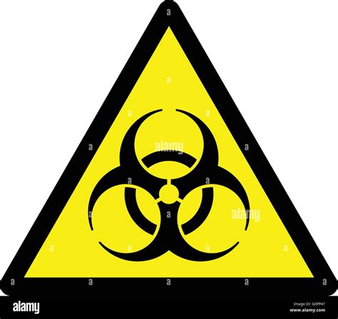 Biological risk symbol , International biohazard warning sign, bio hazard warning symbol, vector ...