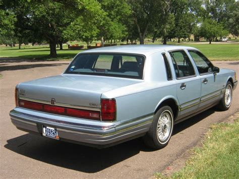 BEAUTIFUL 1990 Lincoln Town Car CARTIER LOW MILEAGE, EXCELLENT CONDITION! - Classic Lincoln Town ...