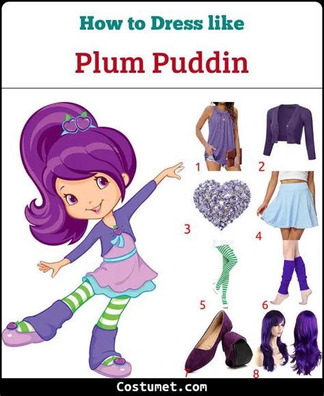 Plum Puddin' (Strawberry Shortcake) Costume for Halloween