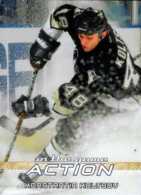 Konstantin Koltsov - Player's cards since 2002 - 2006 | penguins-hockey-cards.com