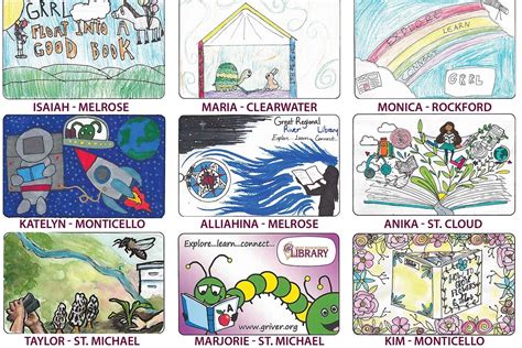 Library Card Design Contest Winners Announced