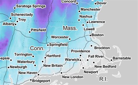 How much more snow will Massachusetts get Wednesday? (Interactive map) - masslive.com