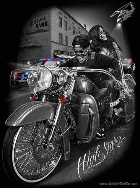 Ride or die!!!!! | Lowrider art, Bike art, Biker art