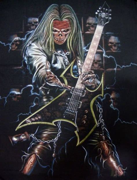 Pin by juan gutierrez on Graphics | Heavy metal art, Animated art, Rock band posters