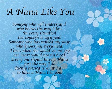 Poems For Nan On Mothers Day - motherdays