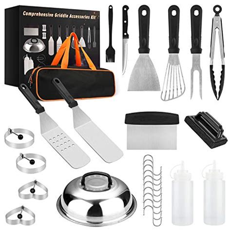 Griddle Accessories Kit, 135 Pcs Griddle Grill Tools Set for Blackstone ...