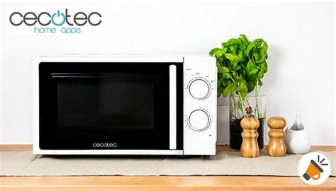 ¡MUY BARATO! Microondas Cecotec de 20L por sólo 37,99€