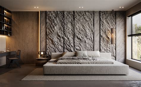 Stone Bedroom on Behance