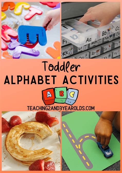 16+ Playful Toddler Alphabet Activities