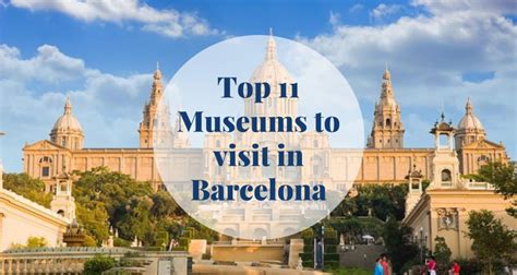 Top 11 Museums to visit in Barcelona | Barcelona-Home