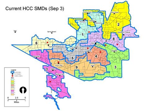 Redistricting Maps | Houston Community College (HCC) | We are Houston's Community College