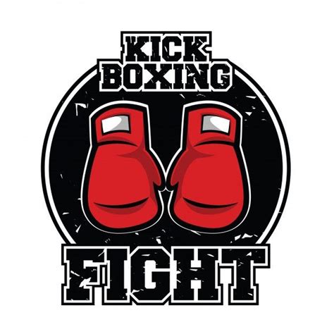 Premium Vector | Kick Boxing and Martial arts Logo | Kickboxing, Martial arts, Boxing quotes