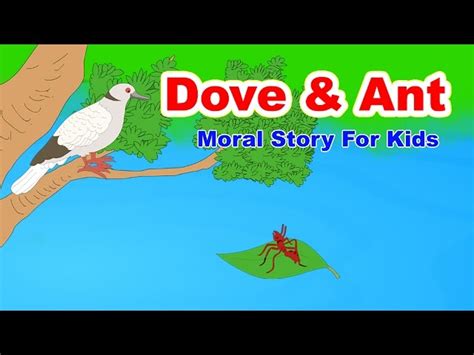 Dove and Ant - Story With a Moral ge…: English ESL video lessons