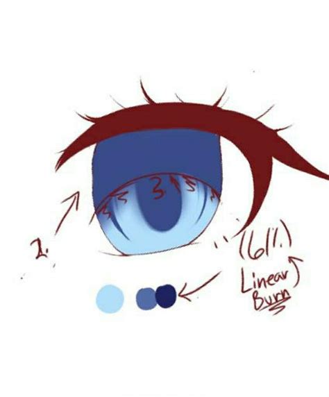 GTC Tutorial 2: Eye shading🌹 | Gacha-Life Amino