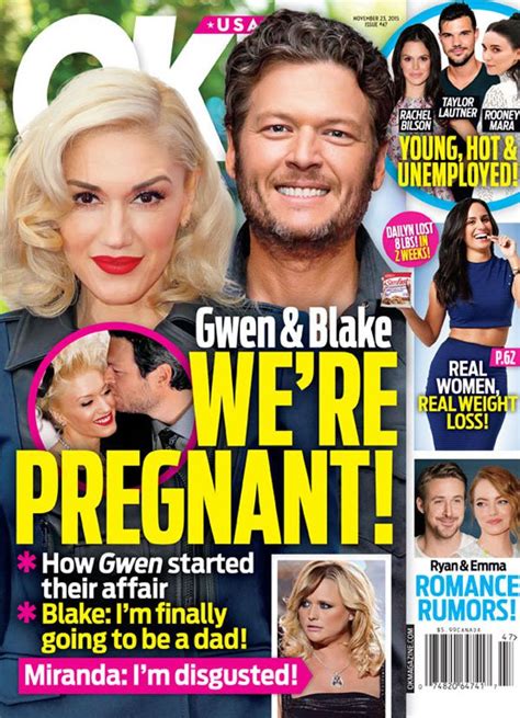 Blake Shelton Got Gwen Stefani PREGNANT!!! - The Hollywood Gossip