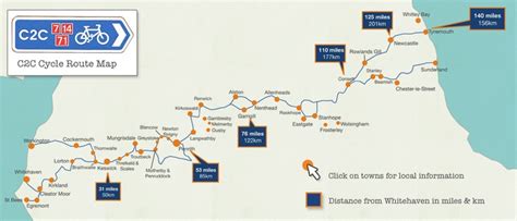 The C2C Guide: Cycle The Sea to Sea Cycle Route | Cycling route, Route ...