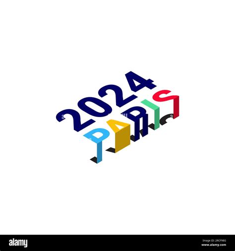 Paris 2024 Olympics. Logo for the Olympics Stock Vector Image & Art - Alamy