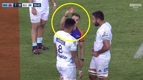 Rugby referee accidentally shows player a red card | Rugby Onslaught