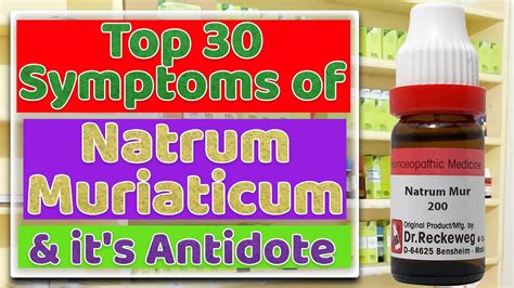 Natrum Muriaticum | Natrum Mur 30, 200, Uses, Benefits And Symptoms ...