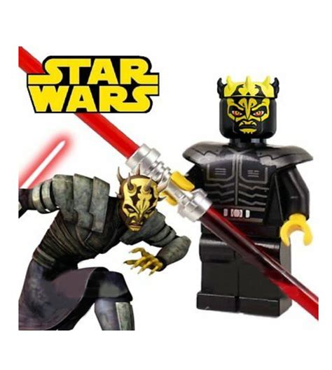 Darth Maul Brother Savage Opress Clone Wars Star Wars Mini MOC | Etsy