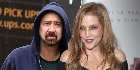 Nicholas Cage Comforts Ex Wife Lisa Marie Presley After Son's Suicide