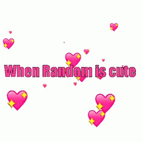 Random Cute Sticker - Random Cute Heart - Discover & Share GIFs
