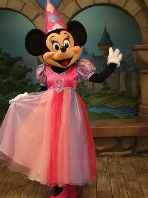 Image - Minnie Mouse in princess outfit at Disneyland.jpg | Disney Wiki ...