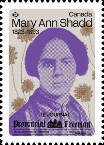 Stamp: Mary Ann Shadd, Newspaper Publisher (CanadaCol:CA 2024.01.29-01