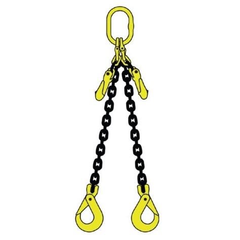 Grade 80 Chain Sling - 2 Leg - All About Lifting & Safety